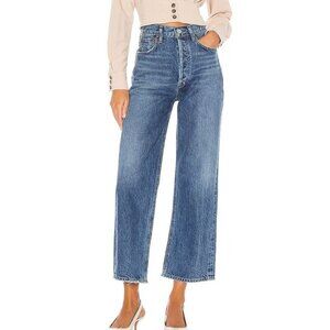 AGOLDE Ren High Rise Wide Leg Crop Jeans Size 24 NWOT